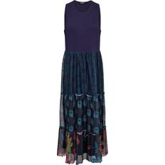 Enfärgade - Långa klänningar - Multifärgade Desigual Dudas Dresses Blue
