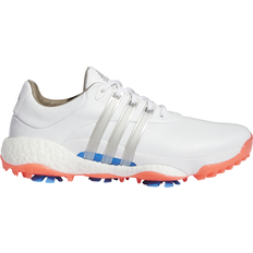 Adidas Dam - Läder Golfskor adidas Tour360 22 Golf W - Cloud White/Silver Metallic/Turbo