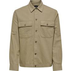 Only & Sons Relaxed Fit Shirt - Grey/Chinchilla