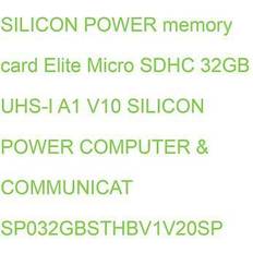 Silicon Power 32 GB Minneskort Silicon Power Elite Micro SDHC 32GB