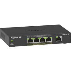 Netgear Gigabit Ethernet - PoE+ Switchar Netgear GS305Pv2
