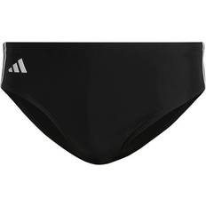 S Badbyxor Adidas Classic 3-Stripes Swim Trunks - Black/White