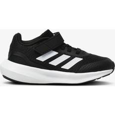 Adidas Löparskor Barnskor adidas Kid's Runfalcon 3.0 Elastic Lace Top Strap Shoes - Core Black/Cloud White/Core Black