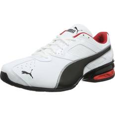 Puma Herr - Silver Sneakers Puma Men's Technical Sport Competition Running Shoes, White Black Silver