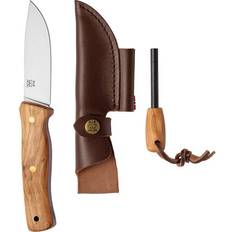 Øyo Femunden Knife W/Leather Sheath Brown Jaktkniv