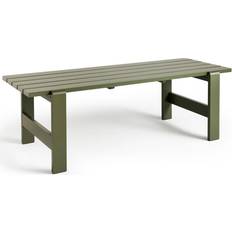 Hay Trädgårdsbord Utemöbler Hay Weekday matbord olivgrön furu