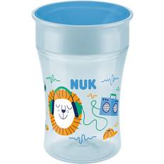 Nuk Maskintvättbar Barn- & Babytillbehör Nuk Magic Cup with Drinking Rim & Lid 230ml