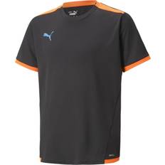 Puma teamLIGA Trainingsshirt Kinder black/ultra orange