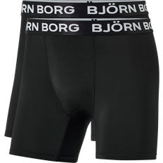 Björn Borg Svarta Kalsonger Björn Borg Performance Boxer 2-Pack - Black