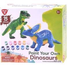 Play Paint your own Dinos 15pcs. Leverantör, 5-6 vardagar leveranstid
