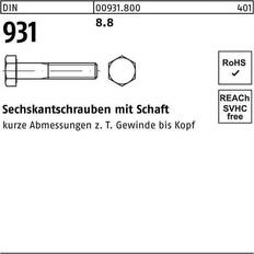 Sonstige Infästning & Byggbeslag Sonstige DIN 931 Stahl 8.8