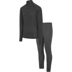 Trespass Dam Underkläder Trespass Unisex Thermal Set Unite360 - Black