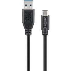3.0 - USB A-USB C - USB-kabel Kablar Goobay Sync & Charge Super USB A 3.0 - USB C M-M 2m