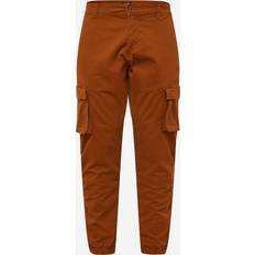 Only & Sons Scam Stage Caro Cuff Pants - Brown
