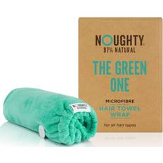 Gröna Hårturbaner Noughty Natural Microfibre Hair Towel Quickly Absorbs Moisture Reduces Breakage Combats Frizz