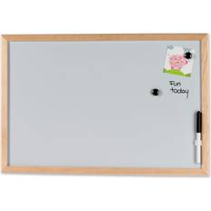 Naga White Board Wood Frame 40x60cm