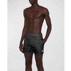 Moncler M - Svarta Badkläder Moncler Swim Shorts Black