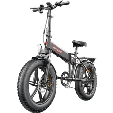 Unisex El-mountainbikes Engwe EP-2 Pro Folding Electric Bike 2022 - Black Unisex