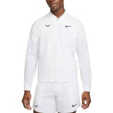 Tennis Ytterkläder Nike Dri-FIT Rafa Men's Tennis Jacket - White/Black