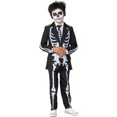 OppoSuits Skelett Maskeradkläder OppoSuits Suitmeister Boys Skeleton Grunge Dress