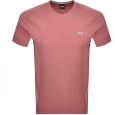 Hugo Boss Bomull - Herr - Rosa T-shirts HUGO BOSS Waffle T-shirt - Open Pink