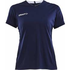 Craft Sportswear Blåa - Dam - Polyester T-shirts Craft Sportswear Progress Practice Tee Women - Navy
