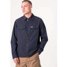 Fred Perry Ytterkläder Fred Perry Zipped Overshirt Navy