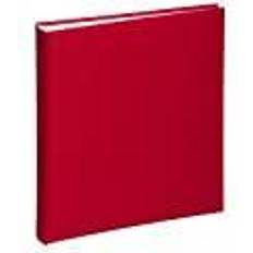 Pagna 10804-03 fotoalbum 210 x 250 mm 40 sidor, linneband, vit fotokartong färg: röd