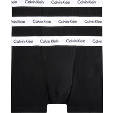 Calvin Klein Boxers Kalsonger Calvin Klein Cotton Stretch Trunks 3-pack - Black
