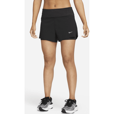 Nike W Dri-fit Swift Mid-rise Short Nyheter Black