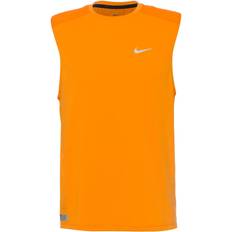 Herr - Viskos Linnen Nike Running – Run Division 365 Dri-Fit – Orange sportlinne