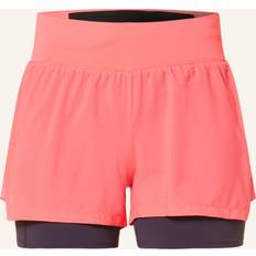 Under Armour Run Stamina 2-in-1 W löparshorts Pink Shock Dam