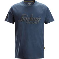 Snickers T-shirts & Linnen Snickers Logo T-shirt - Navy melange