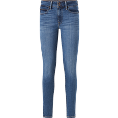 Levi's Blåa - Dam - Skinnjackor - W34 Jeans Levi's 711 Skinny Jeans with Double Button Closure - Blue Wave Mid