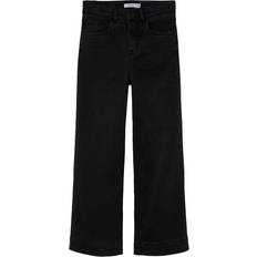 Name It Black Denim Rose Wide Jeans Noos-152