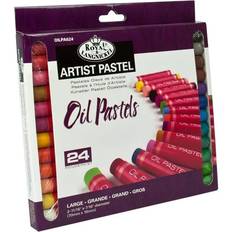 Royal & Langnickel Pennor Royal & Langnickel Large Oil Pastels Assorted Colours Pack of 24