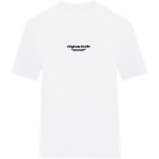 Jack & Jones Herr - S T-shirts & Linnen Jack & Jones Tryck Rundringning T-shirt Vit