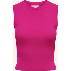 Dam - Rosa - Viskos T-shirts Only Topp av S/L TOP KNT NOOS Dam rosa