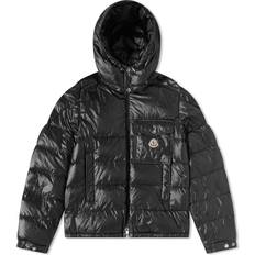 Moncler Dragkedja - Polyamid Ytterkläder Moncler Wollaston Short Down Jacket - Black