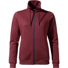 Vaude Bomull - Dam Tröjor Vaude Redmont Cotton Sweater - Dark Cherry