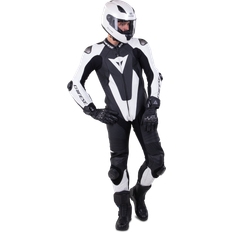 Dainese Laguna Seca Perf. Skinnställ Svart-Vit Unisex