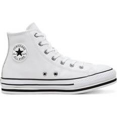 Converse Big Kid's Chuck Taylor All Star Platform - White/Black