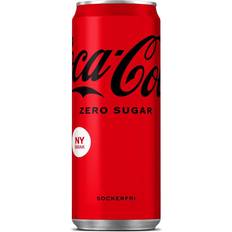 Coca-Cola Sockerfritt Matvaror Coca-Cola Zero 33cl 1pack