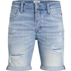 Jack & Jones Dam Shorts Jack & Jones Normal Passform Denimshorts Blå