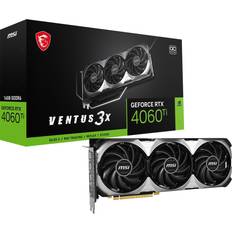 MSI GeForce RTX 4060 Ti Grafikkort MSI GeForce RTX 4060 Ti VENTUS 3X OC HDMI 3xDP 16GB