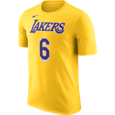 Nike NBA-t-shirt Los Angeles Lakers för män Gul