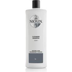 Känslig hårbotten Schampon Nioxin System 2 Cleanser Shampoo 1000ml