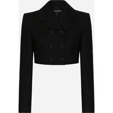 Dolce & Gabbana Short double-breasted twill jacket