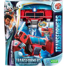 Hasbro Plastleksaker - Transformers Hasbro Transformers Earthspark Spin Changer Optimus Prime with Robby Malto