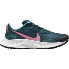 Nike 36 - Dam - Terräng Löparskor Nike Pegasus Trail 3 W - Dark Teal Green/Armory Navy/Turquoise Blue/Pink Glow